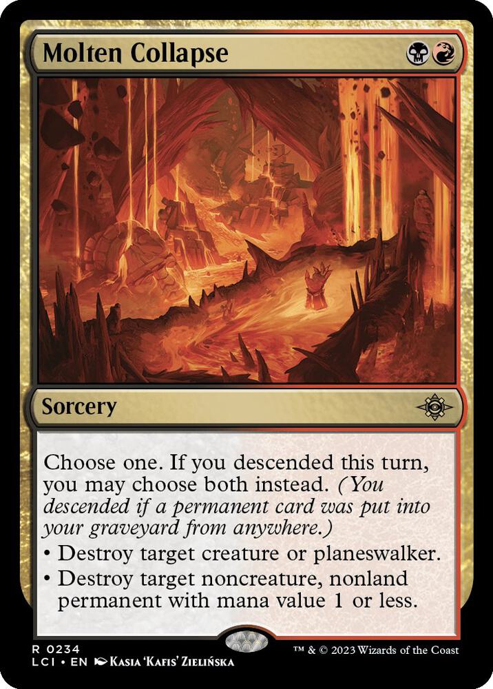 Molten Collapse (234) [The Lost Caverns of Ixalan]