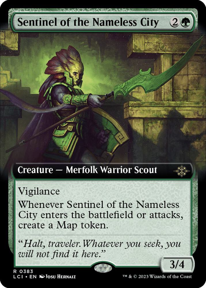 Sentinel of the Nameless City (Extended Art) (383) [The Lost Caverns of Ixalan] [Extended Art]