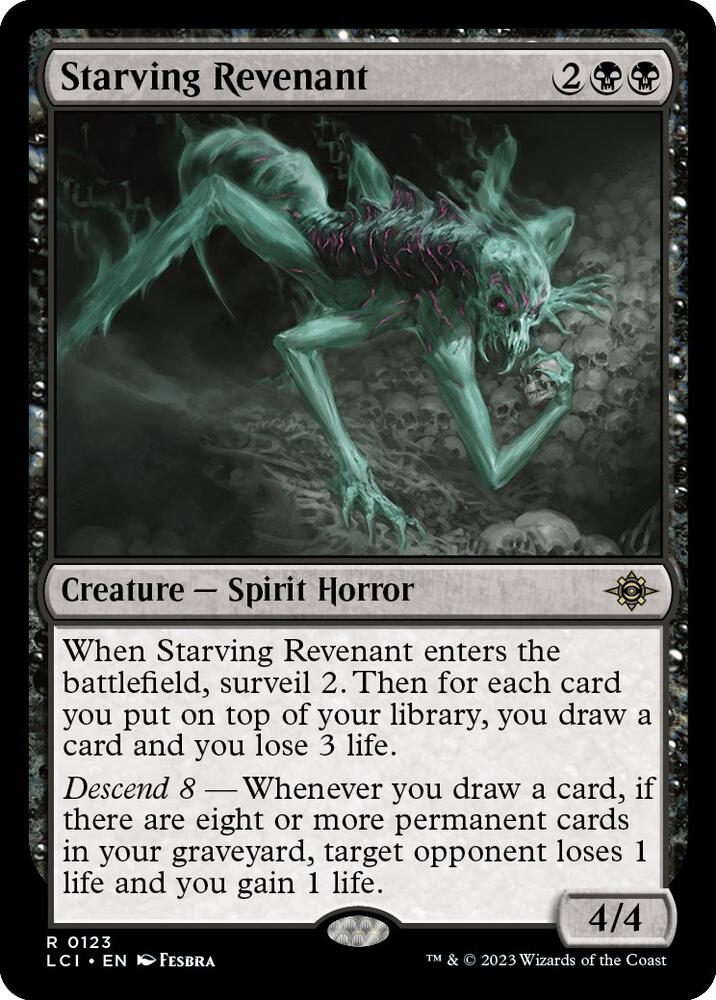 Starving Revenant (123) [The Lost Caverns of Ixalan]