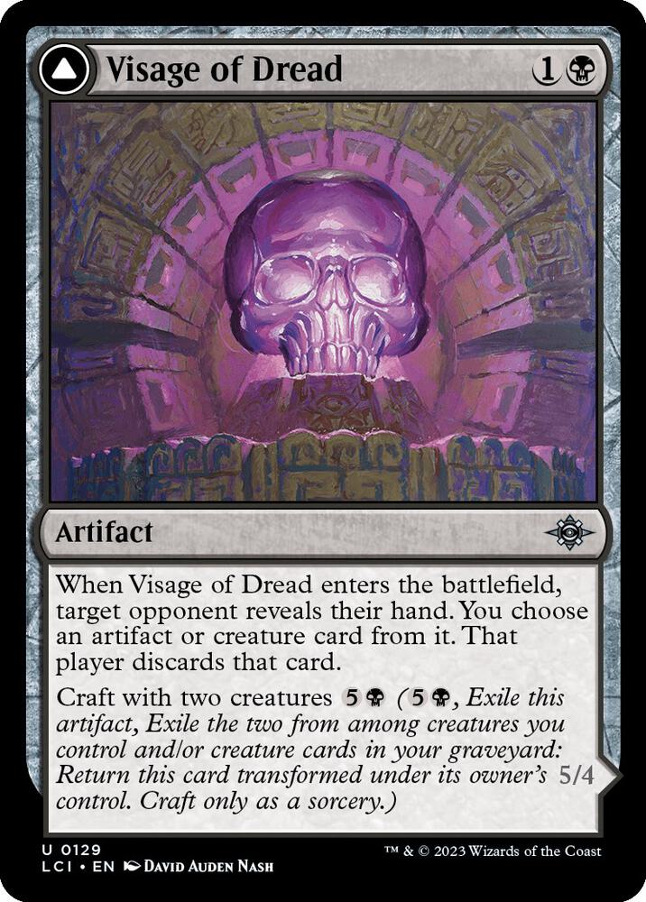 Visage of Dread (129) [The Lost Caverns of Ixalan]