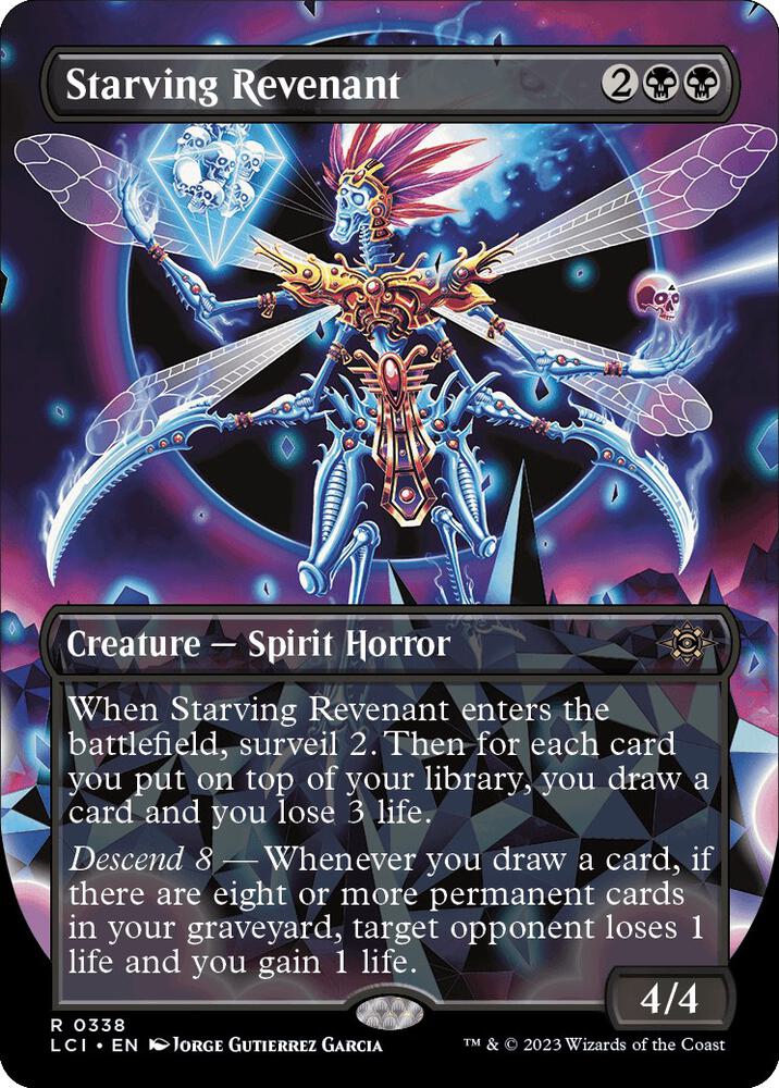 Starving Revenant (Borderless) (338) [The Lost Caverns of Ixalan] [Borderless]