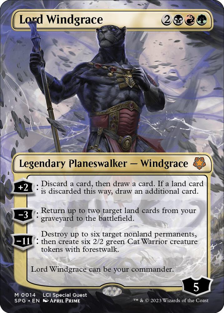 Lord Windgrace (Borderless) (14) [Special Guests] [Borderless]