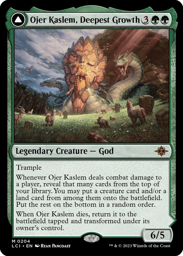 Ojer Kaslem, Deepest Growth (204) [The Lost Caverns of Ixalan]