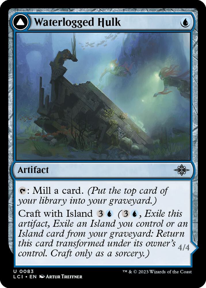 Waterlogged Hulk (83) [The Lost Caverns of Ixalan]