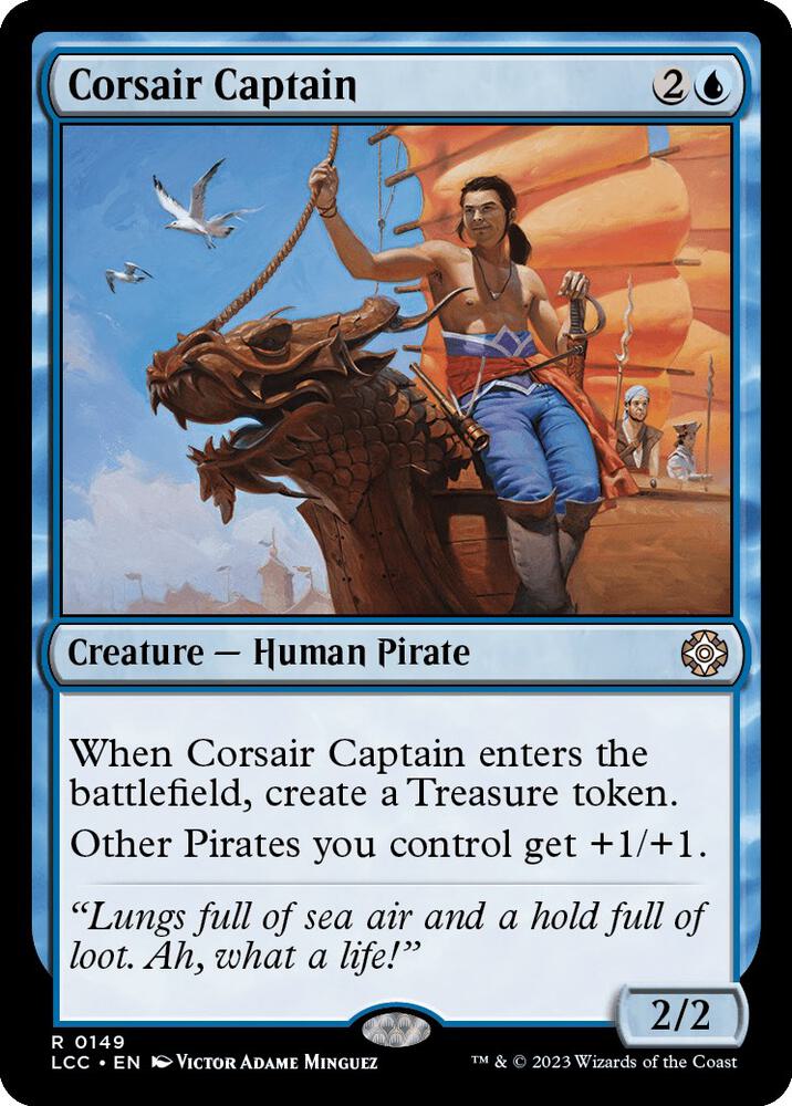 Corsair Captain (149) [The Lost Caverns of Ixalan Commander]