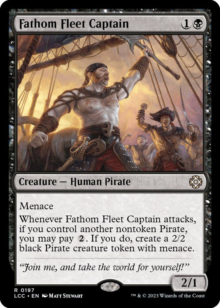 Fathom Fleet Captain (197) [The Lost Caverns of Ixalan Commander]