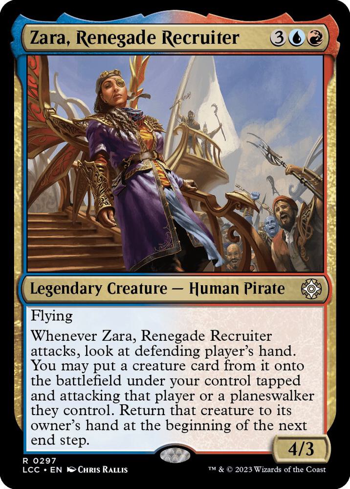 Zara, Renegade Recruiter (297) [The Lost Caverns of Ixalan Commander]