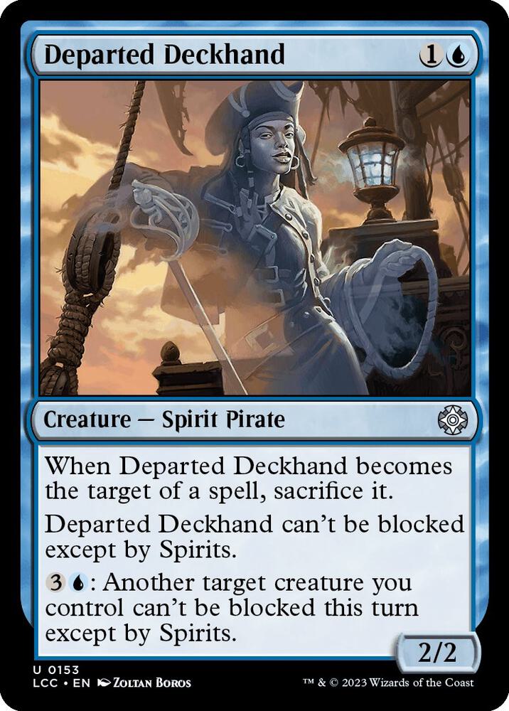 Departed Deckhand (153) [The Lost Caverns of Ixalan Commander]