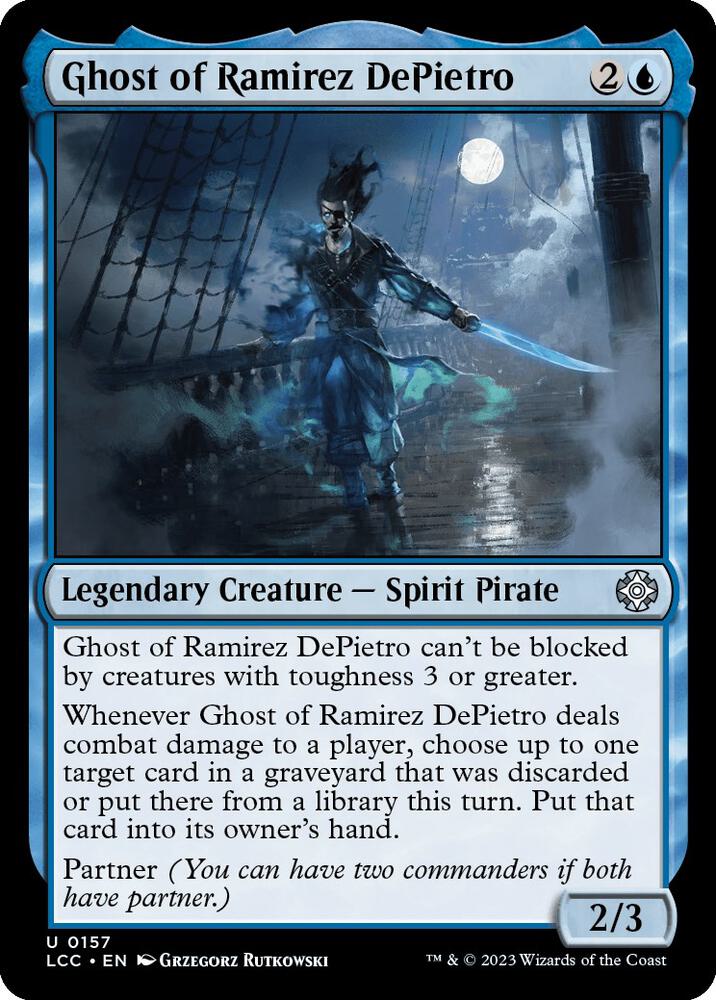 Ghost of Ramirez DePietro (157) [The Lost Caverns of Ixalan Commander]