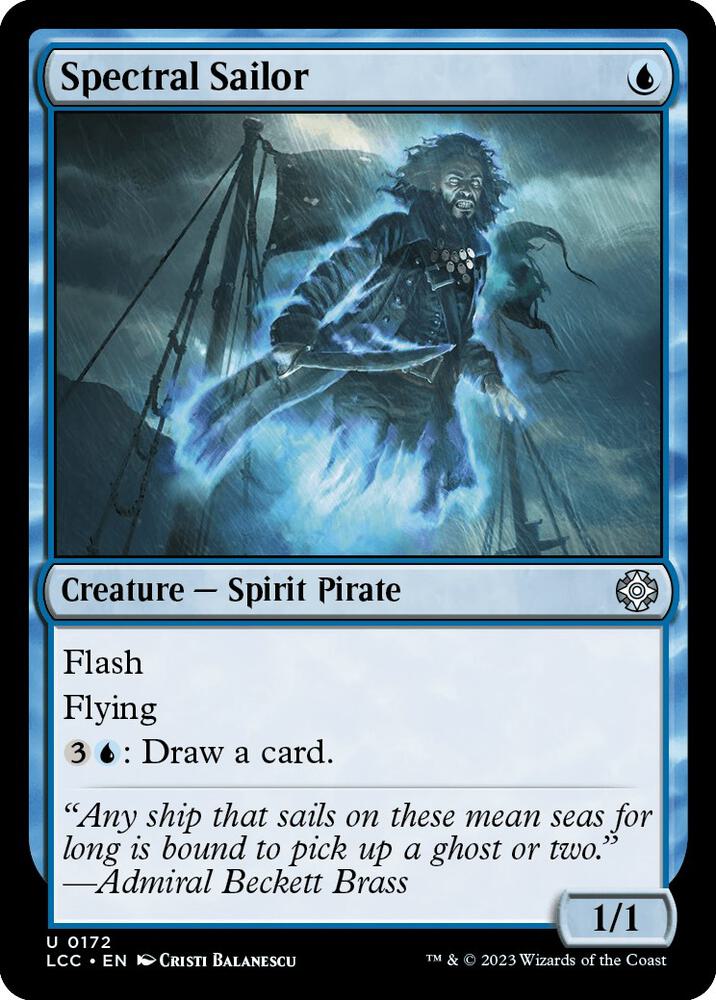 Spectral Sailor (172) [The Lost Caverns of Ixalan Commander]