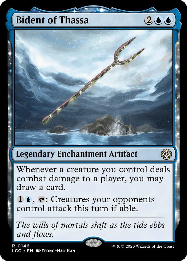 Bident of Thassa (146) [The Lost Caverns of Ixalan Commander]