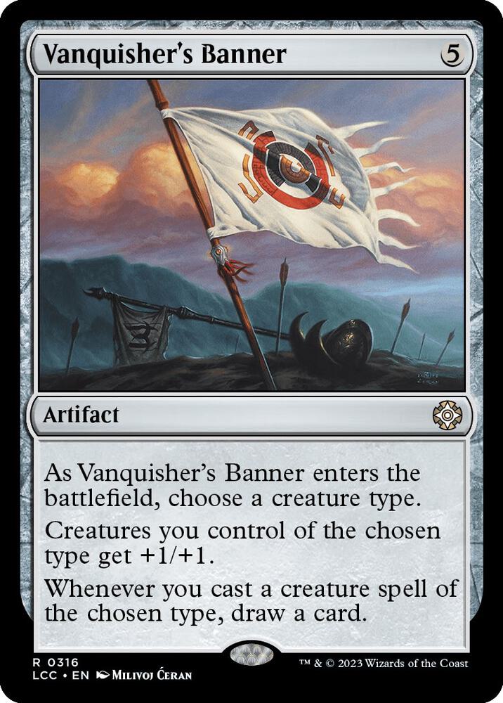 Vanquisher's Banner (316) [The Lost Caverns of Ixalan Commander]