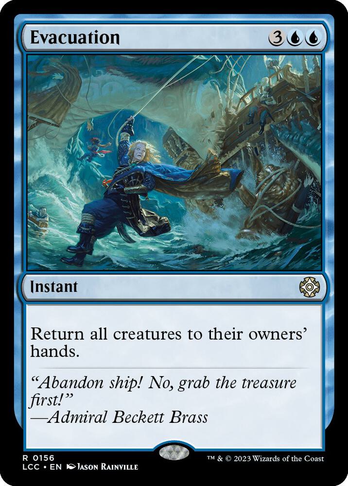 Evacuation (156) [The Lost Caverns of Ixalan Commander]