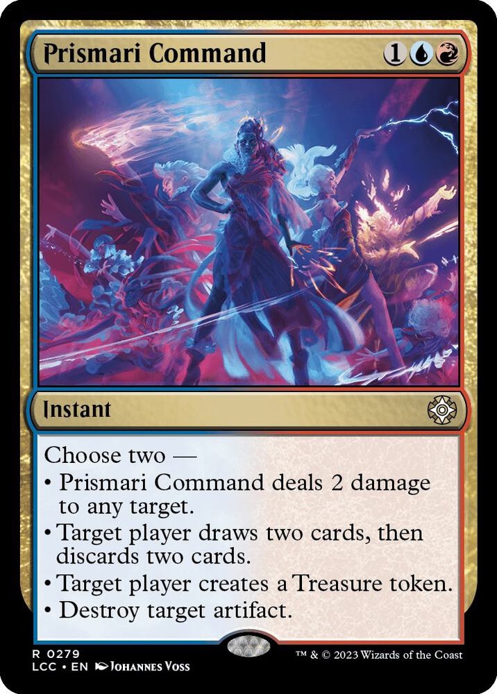 Prismari Command (279) [The Lost Caverns of Ixalan Commander]
