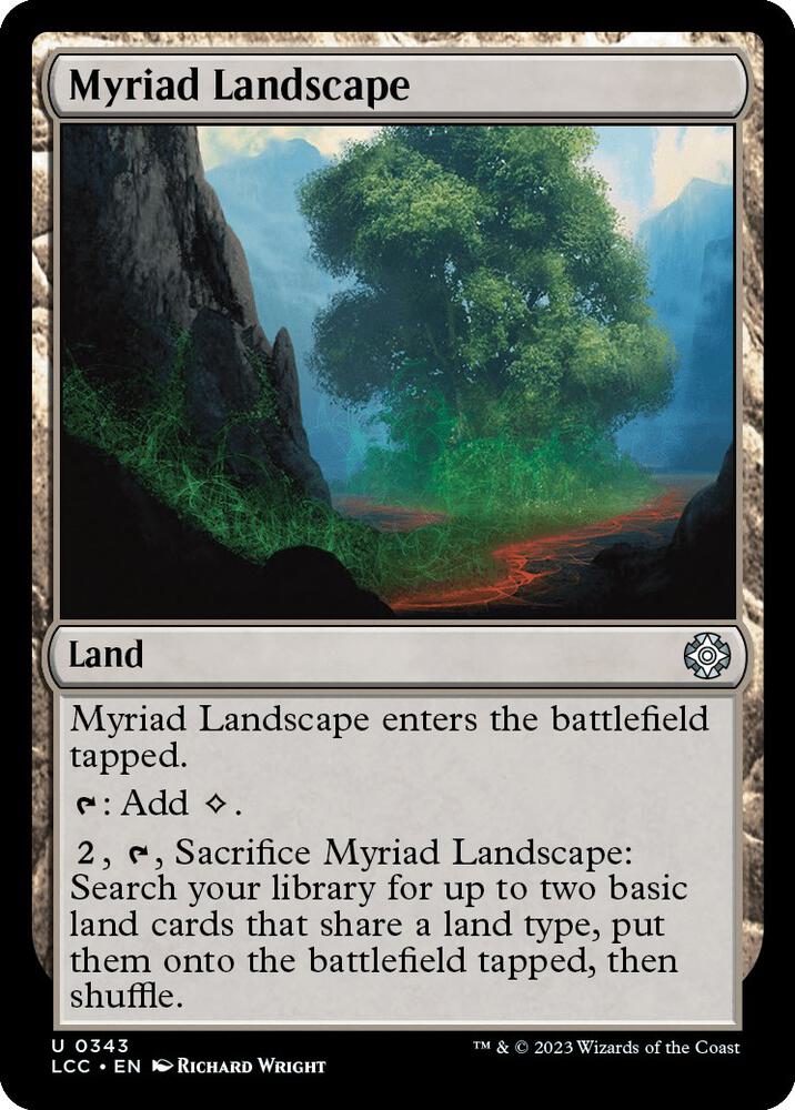 Myriad Landscape (343) [The Lost Caverns of Ixalan Commander]