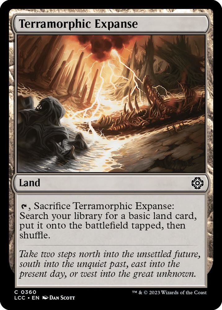 Terramorphic Expanse (360) [The Lost Caverns of Ixalan Commander]