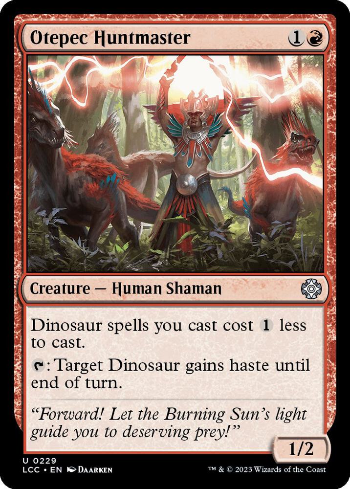 Otepec Huntmaster (229) [The Lost Caverns of Ixalan Commander]