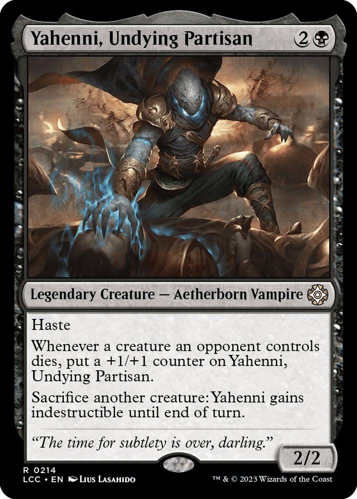 Yahenni, Undying Partisan (214) [The Lost Caverns of Ixalan Commander]