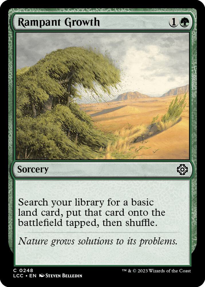 Rampant Growth (248) [The Lost Caverns of Ixalan Commander]