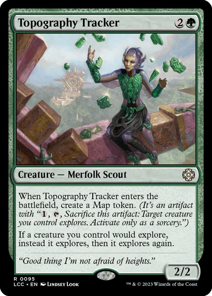 Topography Tracker (95) [The Lost Caverns of Ixalan Commander]