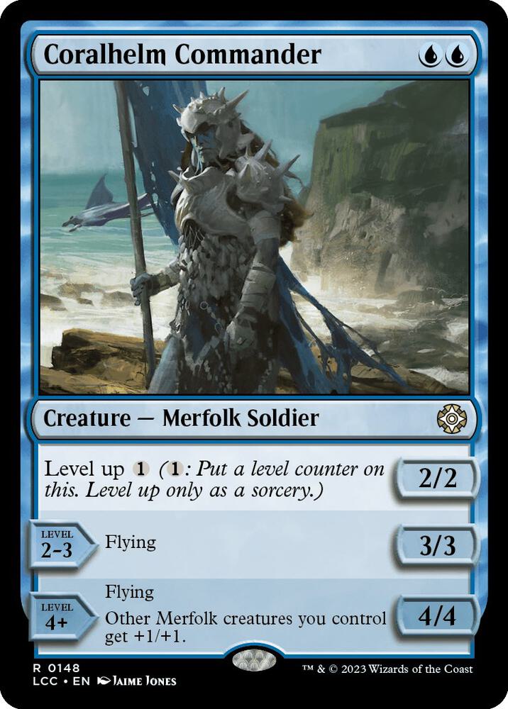 Coralhelm Commander (148) [The Lost Caverns of Ixalan Commander]