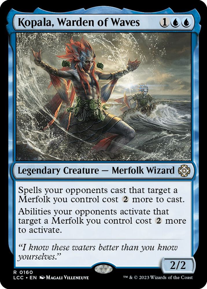 Kopala, Warden of Waves (160) [The Lost Caverns of Ixalan Commander]