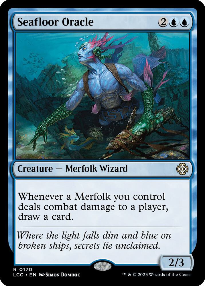 Seafloor Oracle (170) [The Lost Caverns of Ixalan Commander]