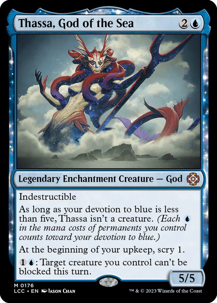 Thassa, God of the Sea (176) [The Lost Caverns of Ixalan Commander]