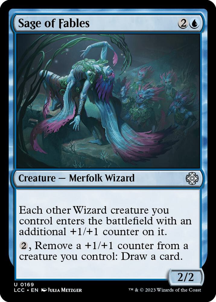 Sage of Fables (169) [The Lost Caverns of Ixalan Commander]