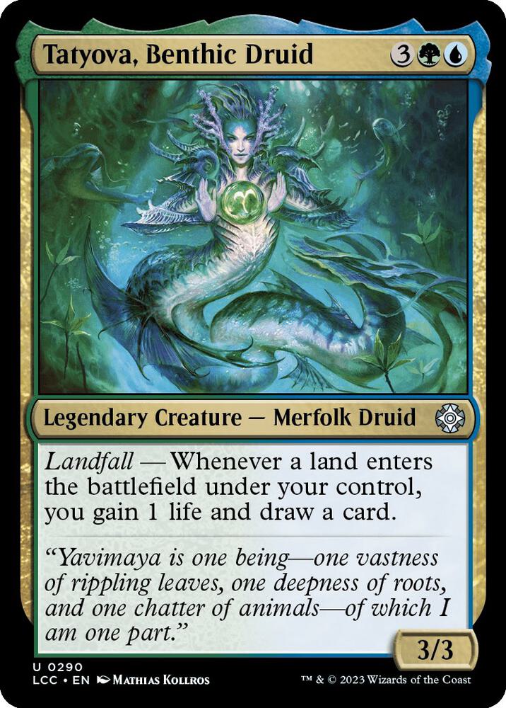 Tatyova, Benthic Druid (290) [The Lost Caverns of Ixalan Commander]