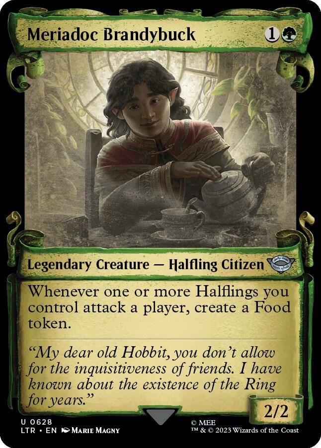 Meriadoc Brandybuck (Showcase Scrolls) (628) [The Lord of the Rings: Tales of Middle-earth] [Showcase]
