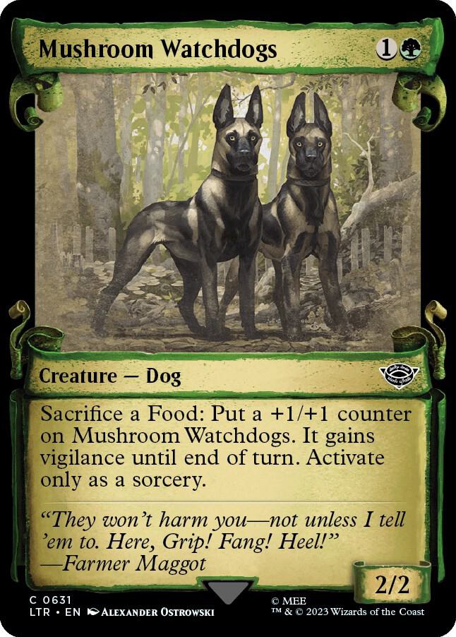 Mushroom Watchdogs (Showcase Scrolls) (631) [The Lord of the Rings: Tales of Middle-earth] [Showcase]
