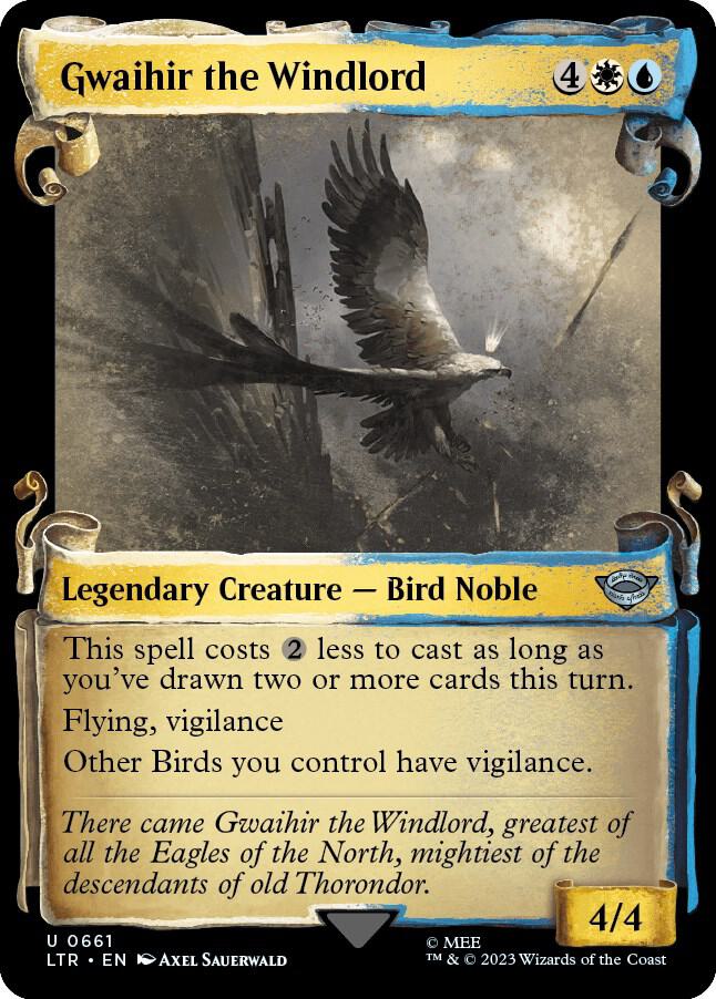 Gwaihir the Windlord (Showcase Scrolls) (661) [The Lord of the Rings: Tales of Middle-earth] [Showcase]