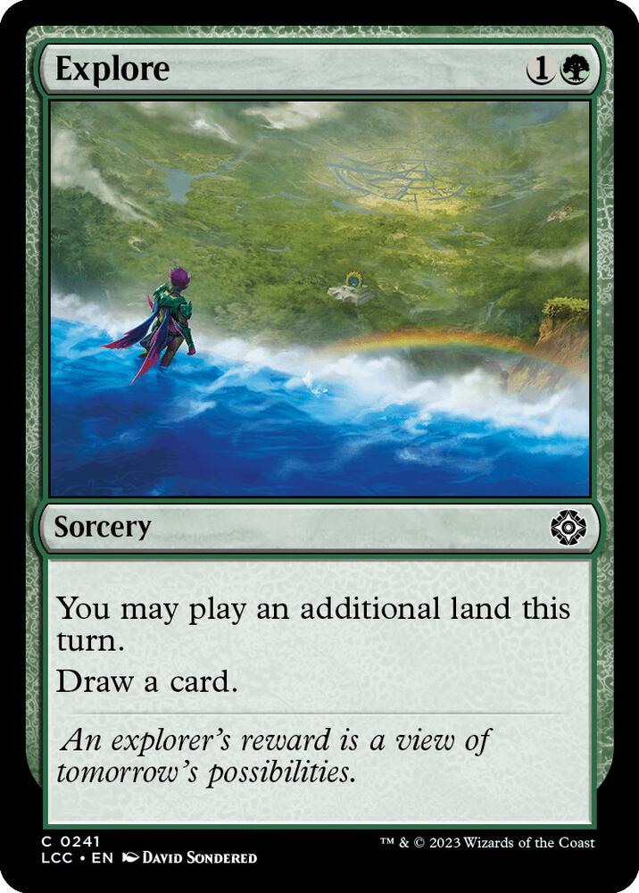 Explore (241) [The Lost Caverns of Ixalan Commander]