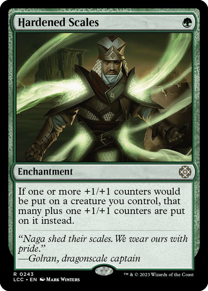 Hardened Scales (243) [The Lost Caverns of Ixalan Commander]