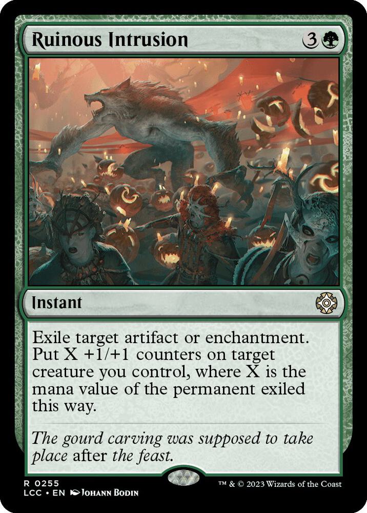 Ruinous Intrusion (255) [The Lost Caverns of Ixalan Commander]