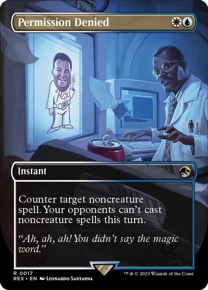 Permission Denied (Borderless) (17) [Jurassic World Collection] [Borderless]