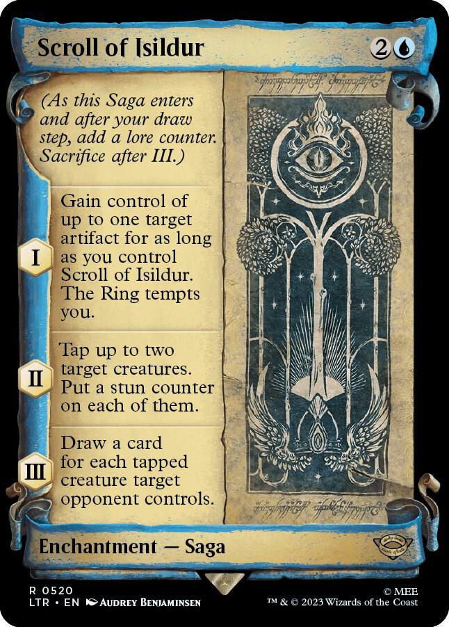 Scroll of Isildur (Showcase Scrolls) (520) [The Lord of the Rings: Tales of Middle-earth] [Showcase]