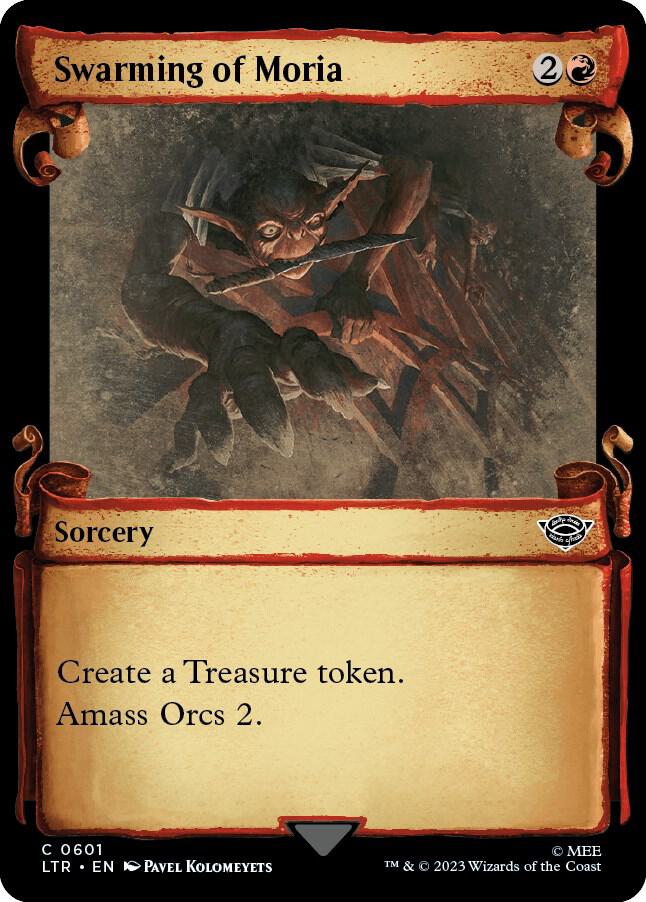 Swarming of Moria (Showcase Scrolls) (601) [The Lord of the Rings: Tales of Middle-earth] [Showcase]