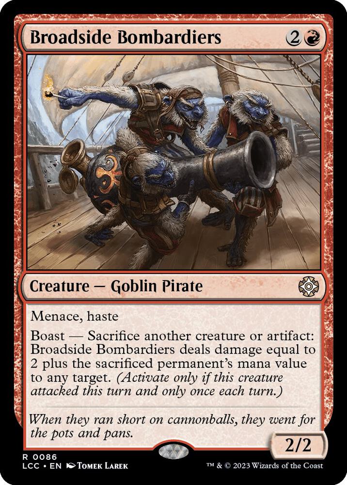 Broadside Bombardiers (86) [The Lost Caverns of Ixalan Commander]