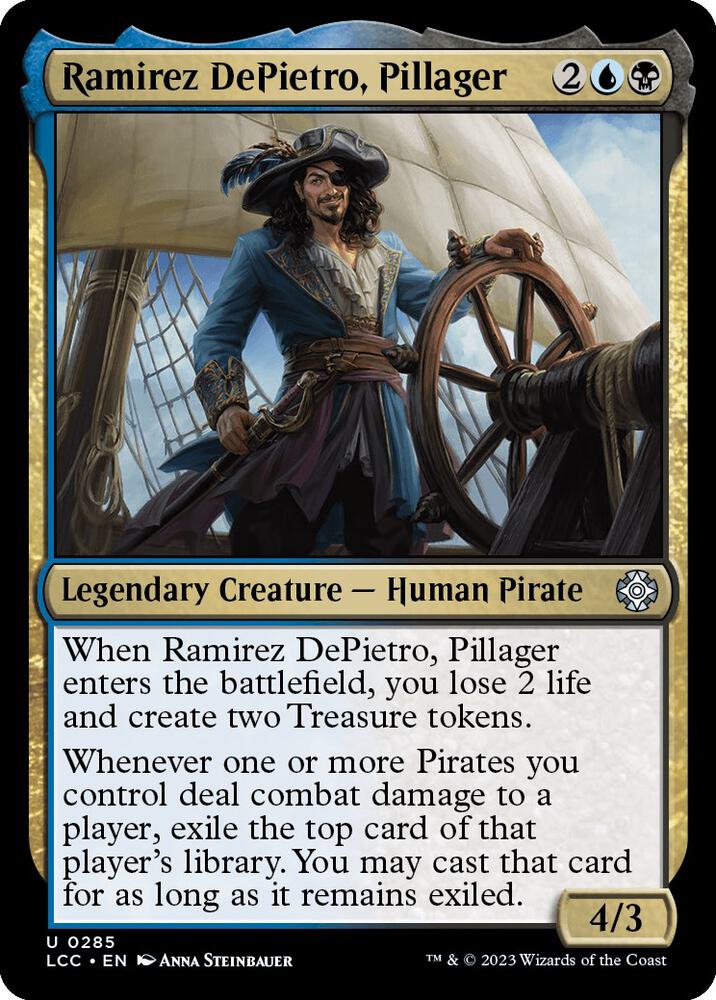 Ramirez DePietro, Pillager (285) [The Lost Caverns of Ixalan Commander]