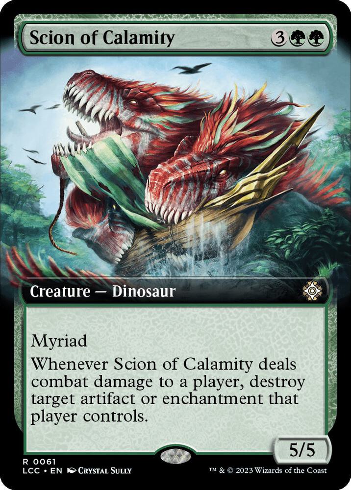 Scion of Calamity (Extended Art) (61) [The Lost Caverns of Ixalan Commander] [Extended Art]