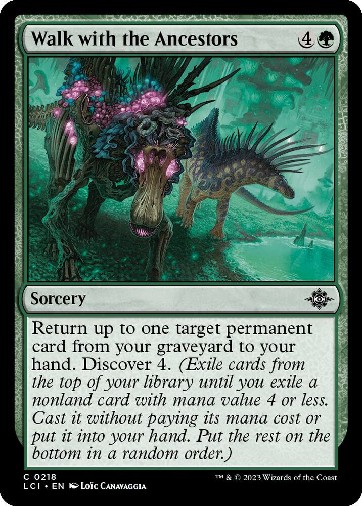 Walk with the Ancestors (218) [The Lost Caverns of Ixalan]
