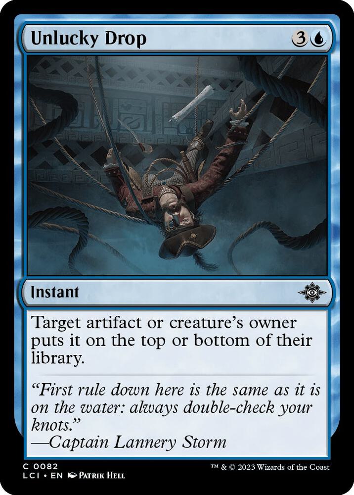 Unlucky Drop (82) [The Lost Caverns of Ixalan]