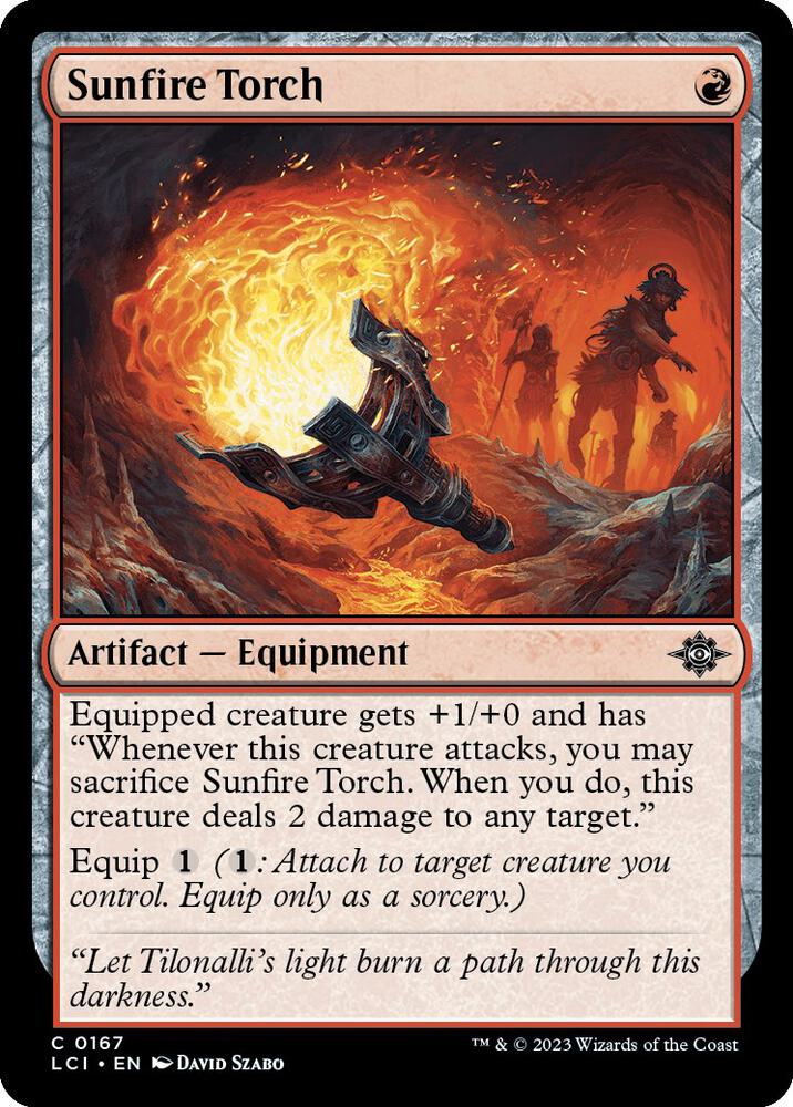 Sunfire Torch (167) [The Lost Caverns of Ixalan]