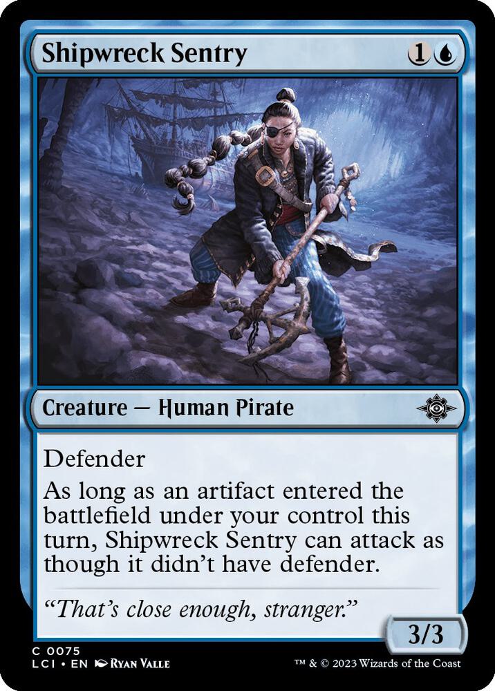 Shipwreck Sentry (75) [The Lost Caverns of Ixalan]