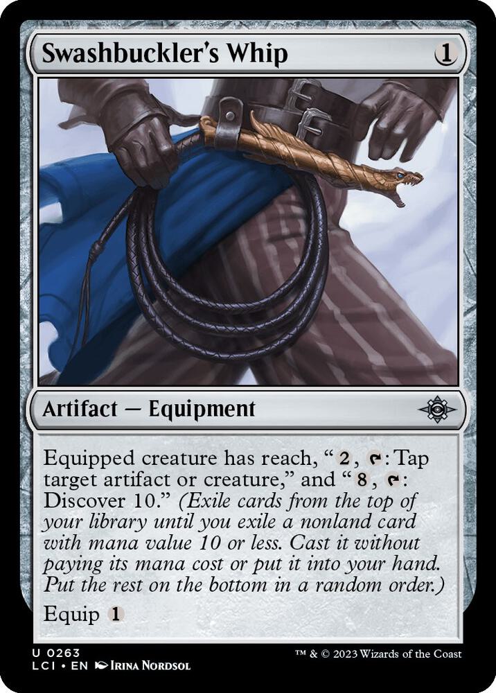 Swashbuckler's Whip (263) [The Lost Caverns of Ixalan]