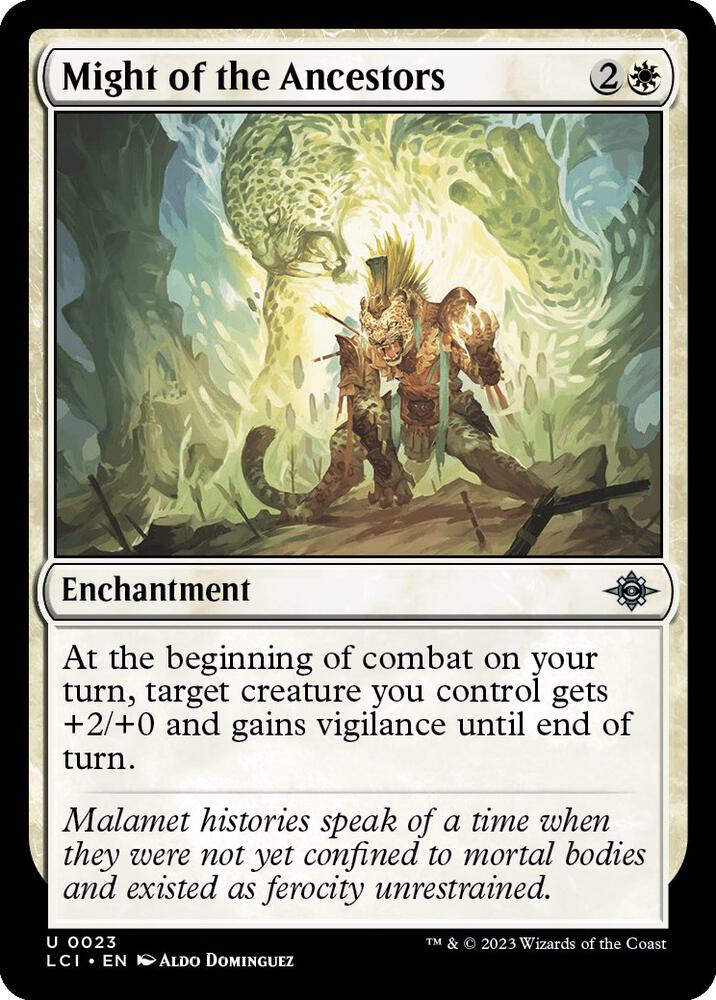 Might of the Ancestors (23) [The Lost Caverns of Ixalan]