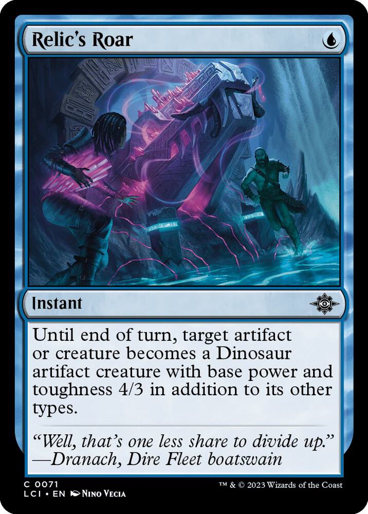Relic's Roar (71) [The Lost Caverns of Ixalan]