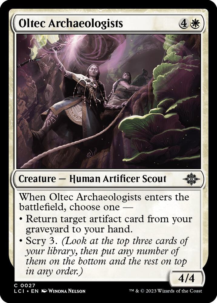 Oltec Archaeologists (27) [The Lost Caverns of Ixalan]